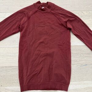Lululemon Long Sleeve Wool Shirt